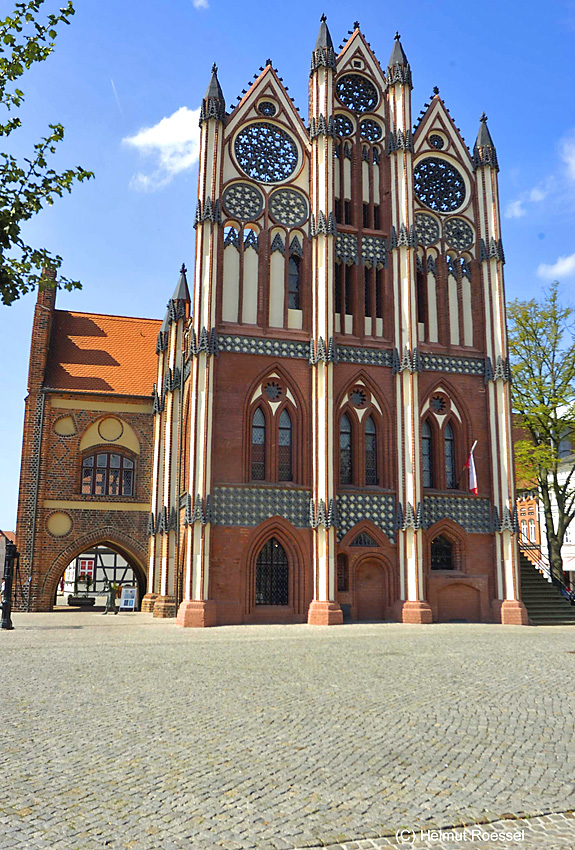 Das Rathaus in Tangermünde