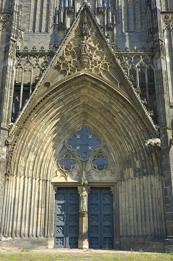 Das Westportal des Magdeburger Doms