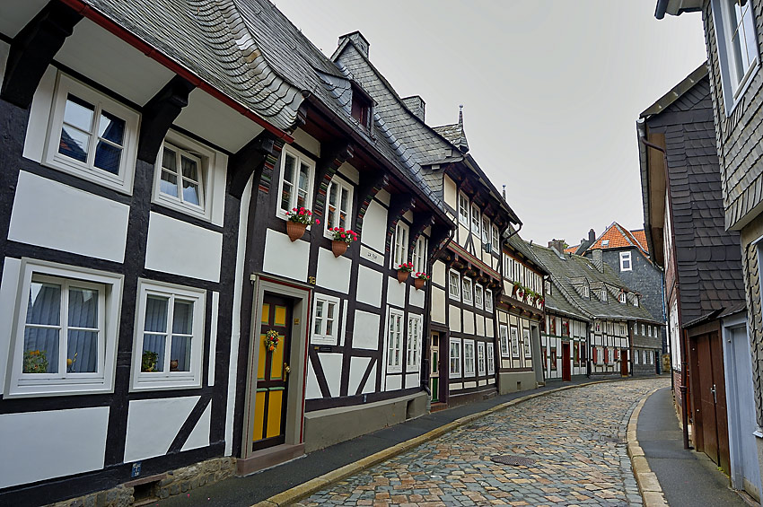 Fachwerkhäuser in Goslar