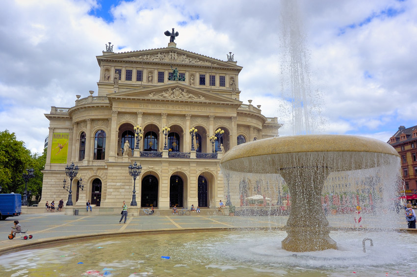 Die Alte Oper in Frankfurt