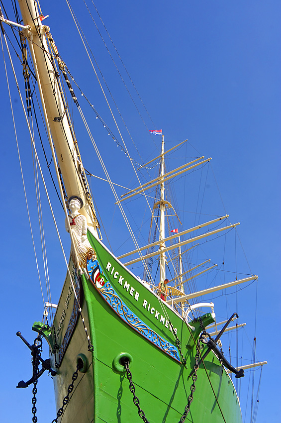 Der Bug der Rickmer Rickmers