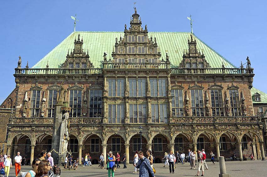 Das Rathaus in Bremen