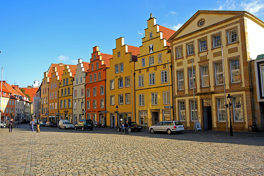 Der Marktplatz in Osnabrück