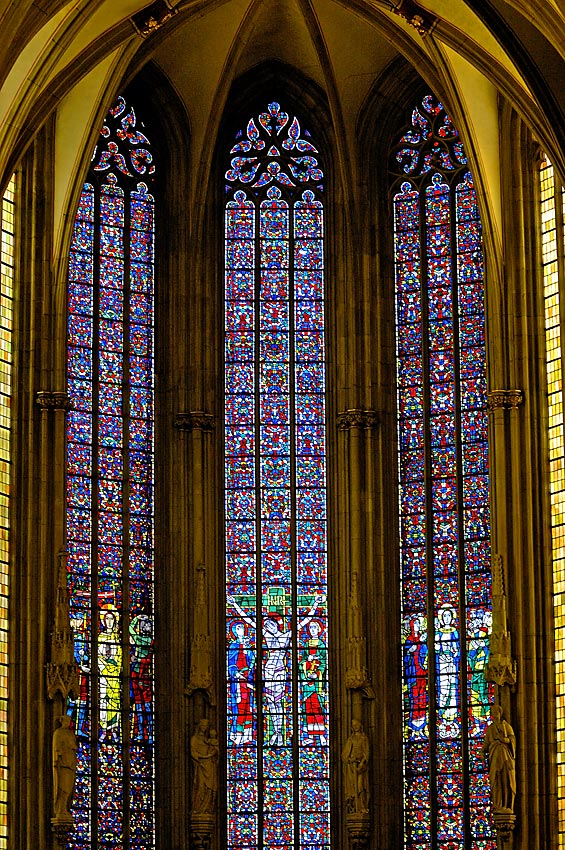 Chorfenster der St.-Lamberti-Kirche