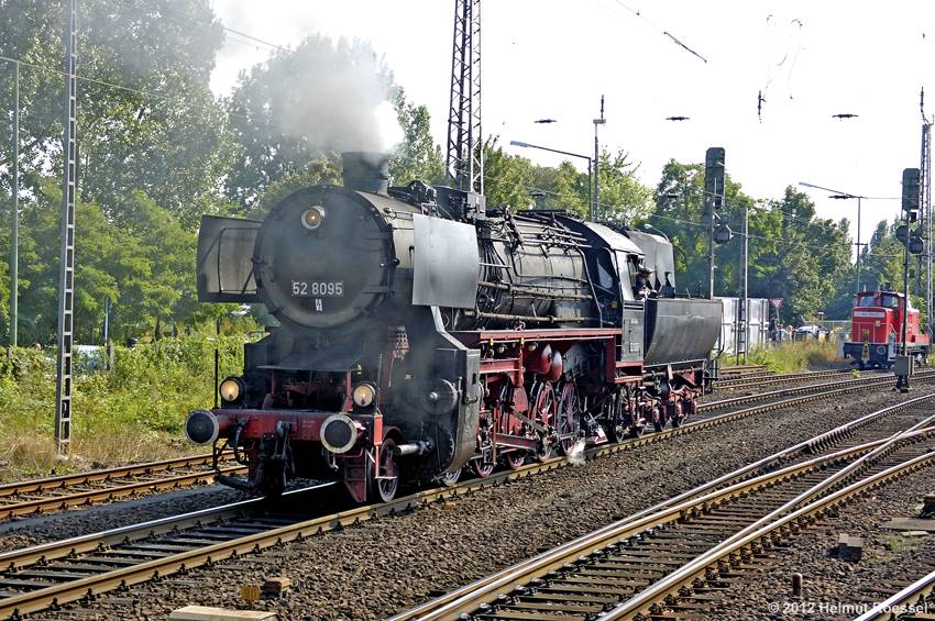 Kriegslokomotive der Baureihe 52