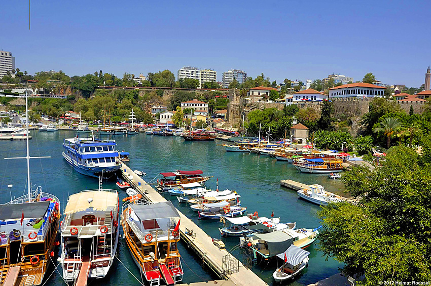 Der alte Hafen von Antalya