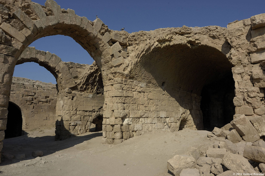 Ruinen einer alten Karawanserei in Harran
