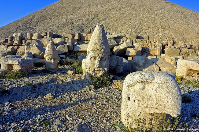 Auf dem Berg Nemrut