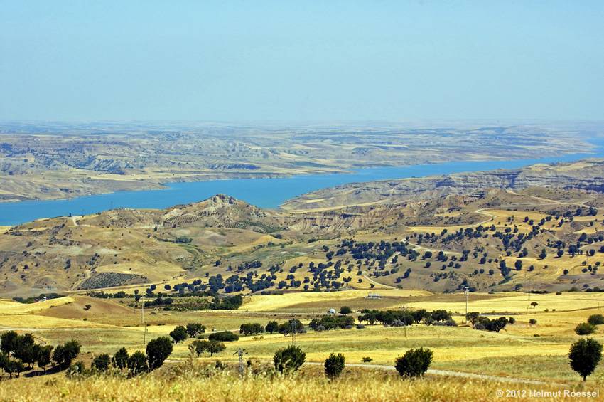 Blick auf den Atatürk-Stausee
