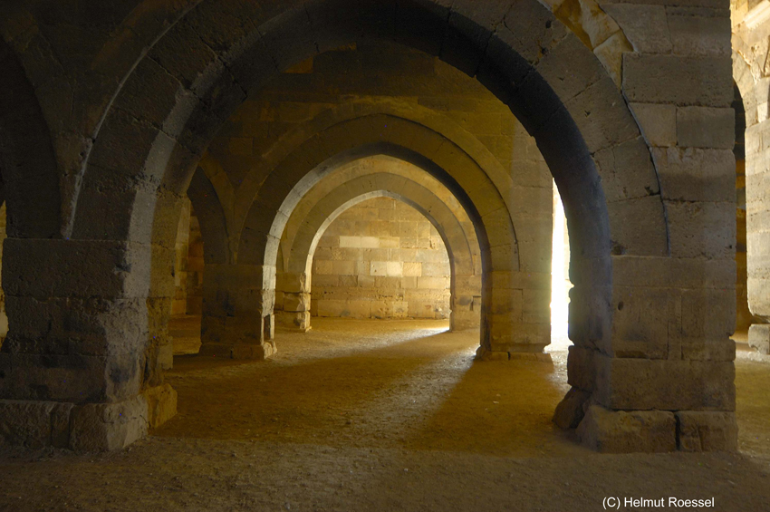 Winterhalle der Karawanserei