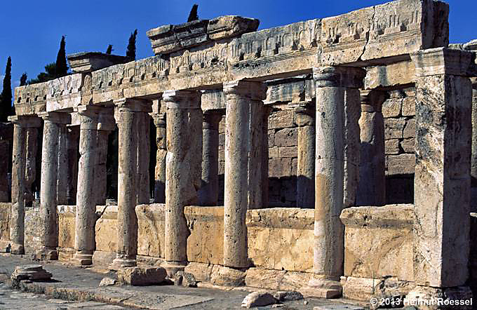 Kolonnaden in Hierapolis