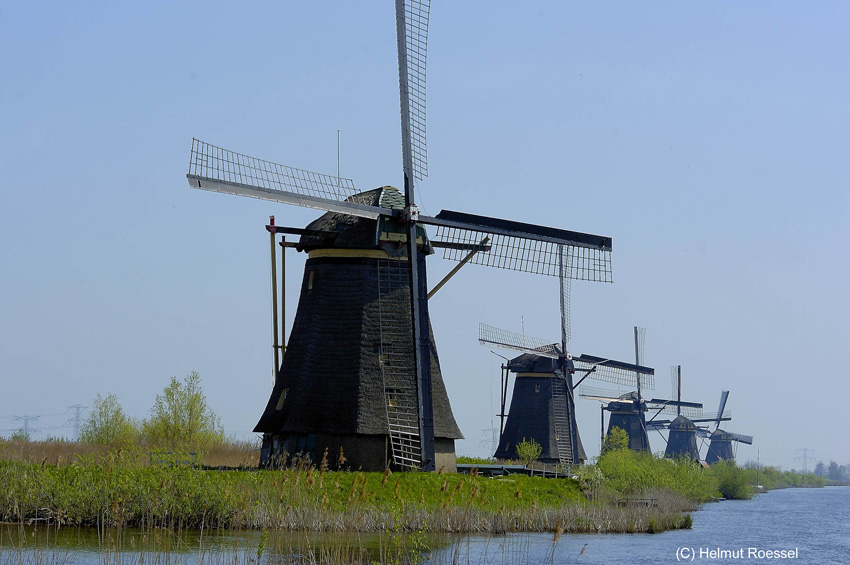 Windmühlen von Kinderdijk