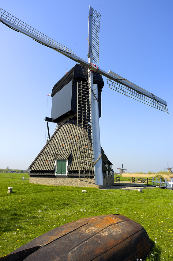 Kokerwindmühle in Kinderdijk