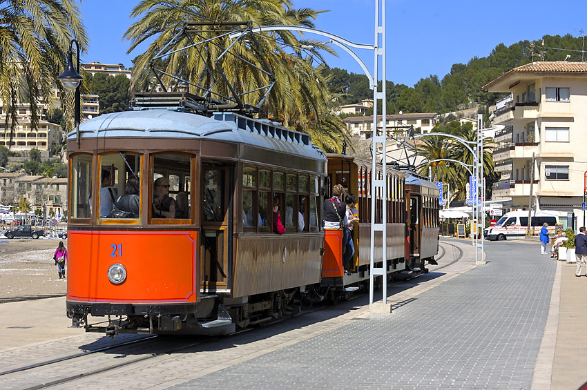 Straßenbahn in Port de Sóller